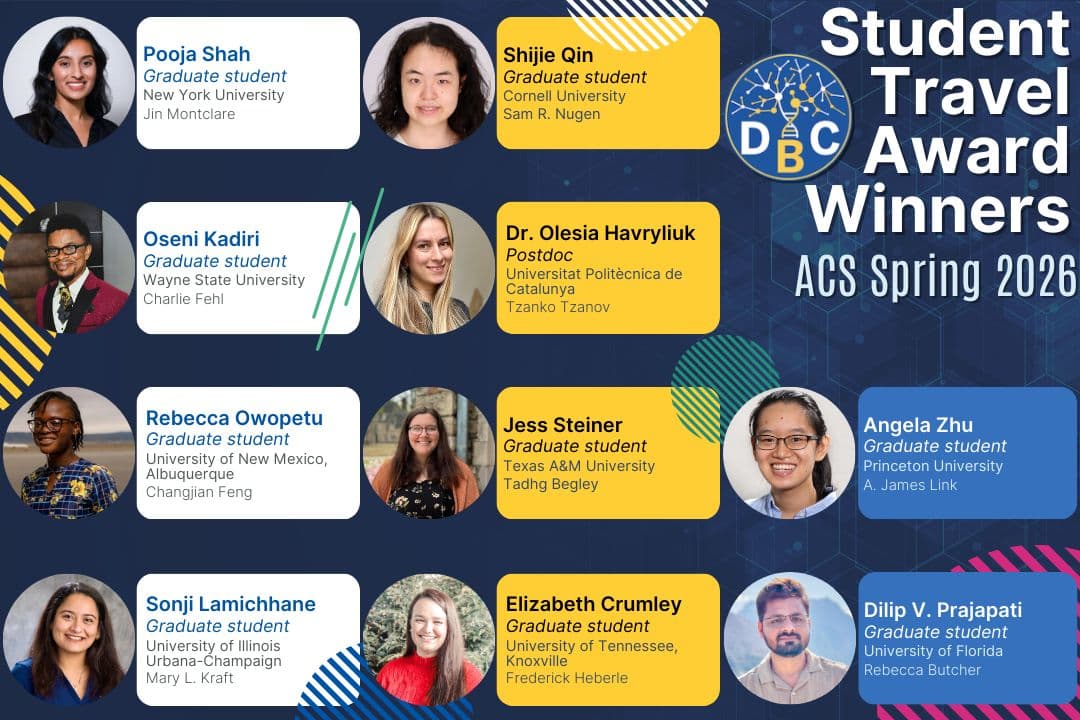 ACS Division of Biochemistry and Chemical Biology (BIOL) Travel Award