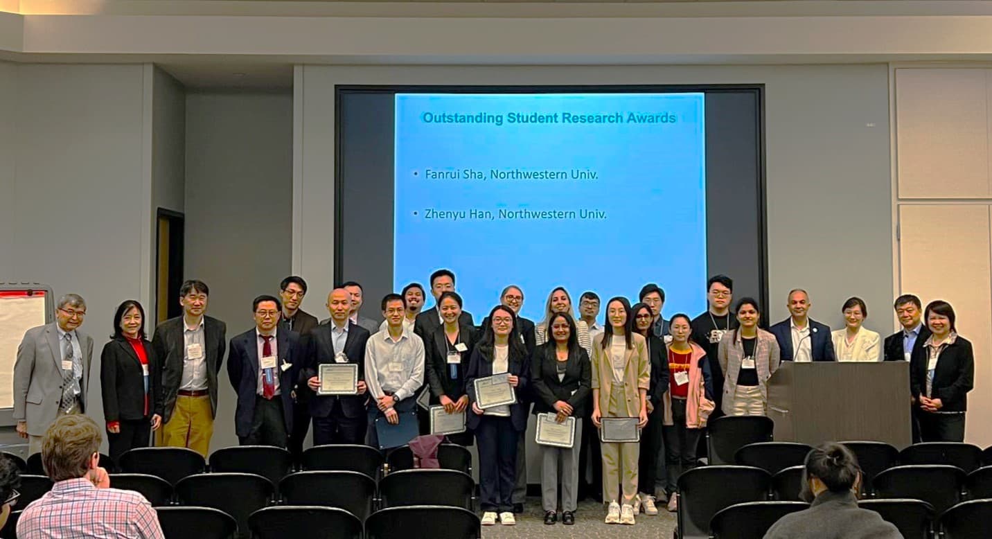 Outstanding student research awardees at the 26th GLCACS Annual Conference