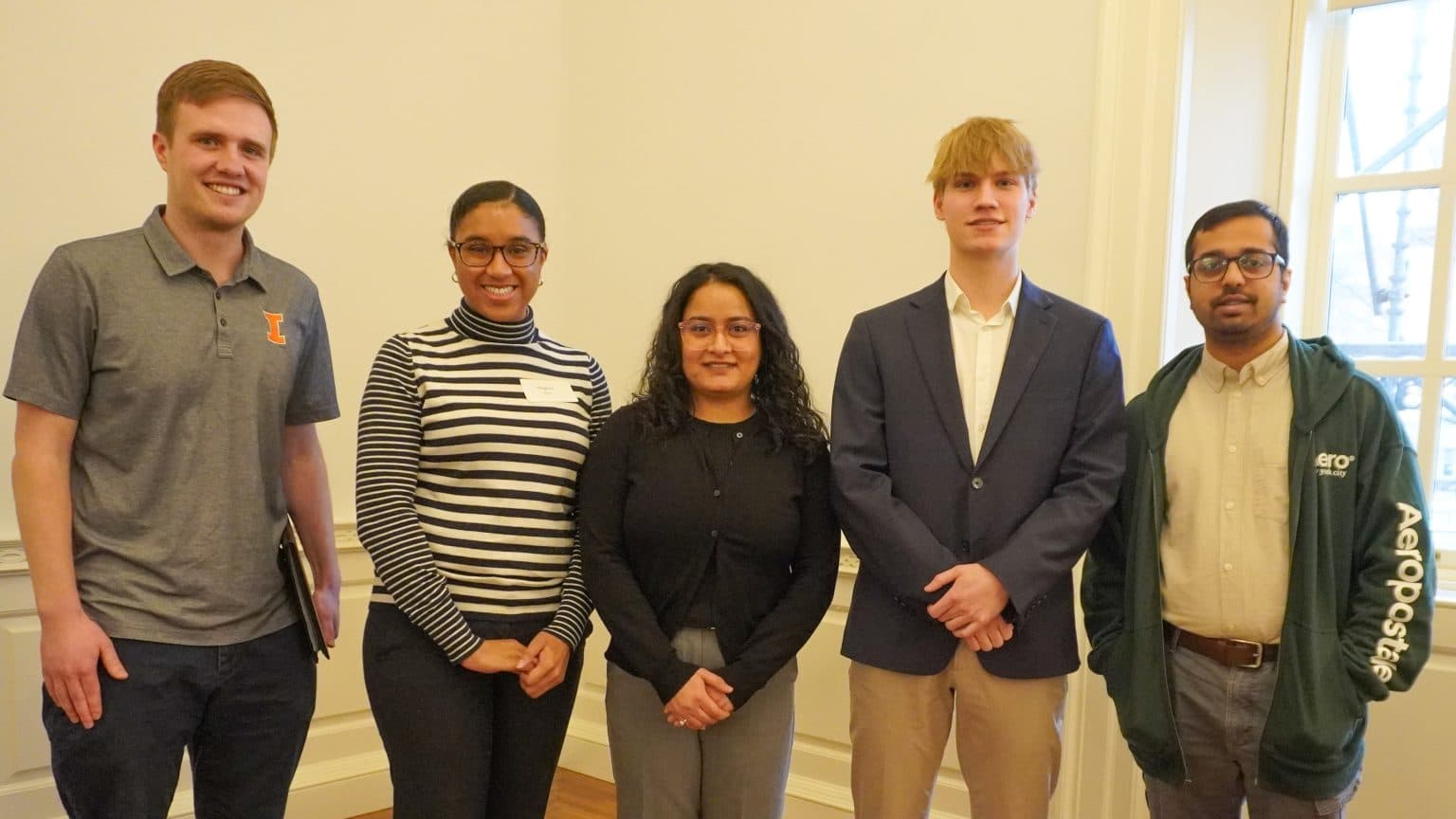 Poster competition winners at the 2025 St. Elmo Brady Symposium